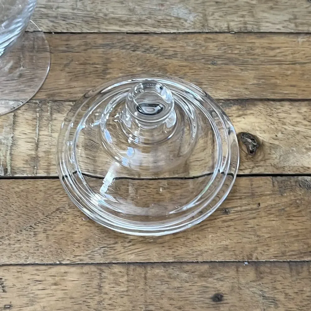 Clear Glass Apothecary Jar 9